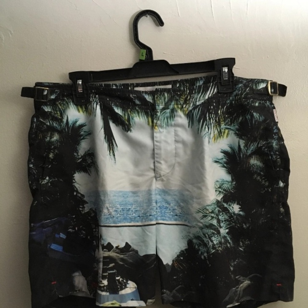 Orlebar Brown Classic Style Bulldog Tropical swim shorts Multicolor Size 34